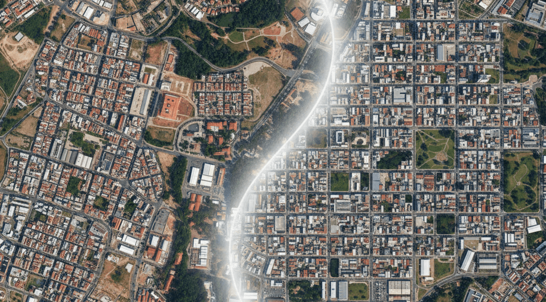 Imagem ilustrativa dos desafios da Geotecnologia