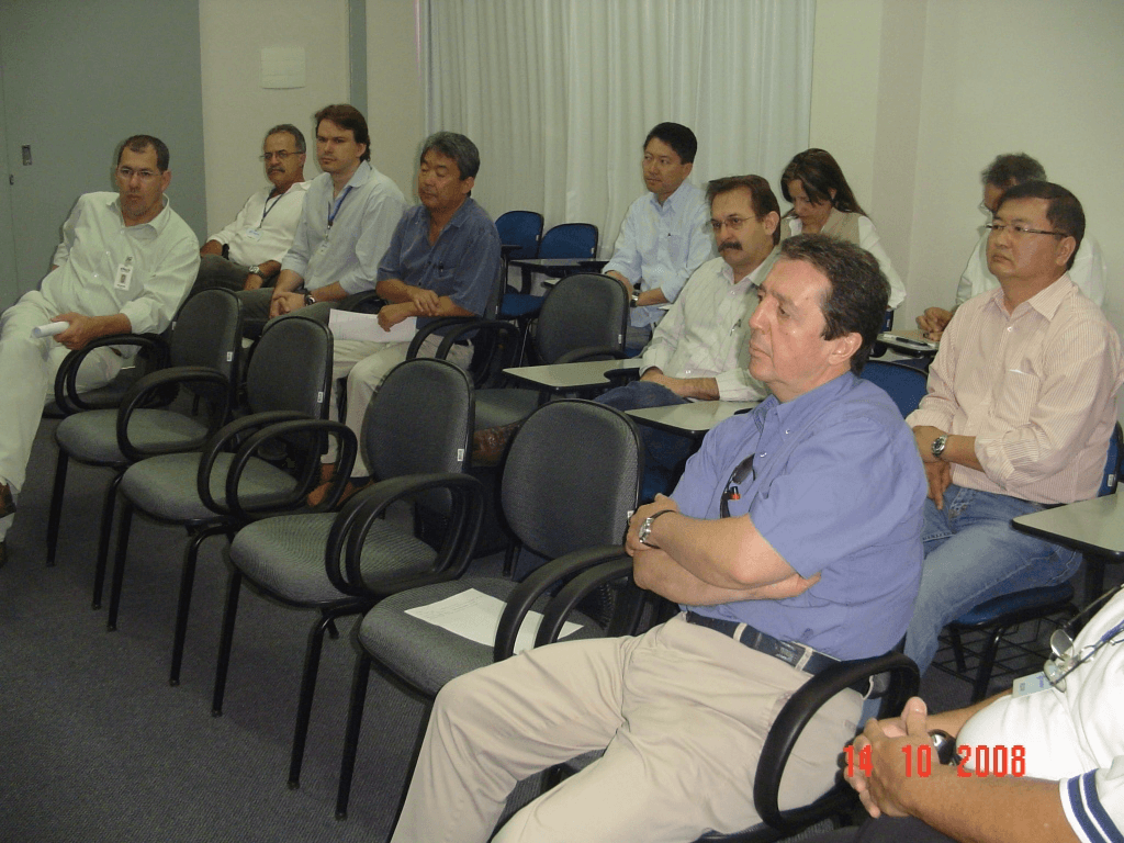 Reunião setorial na SANEPAR, PMSB de Londrina-PR em 2008